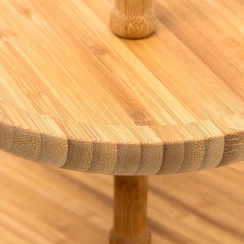 Présentoir 3 étages Étagère Bambou – Image 6