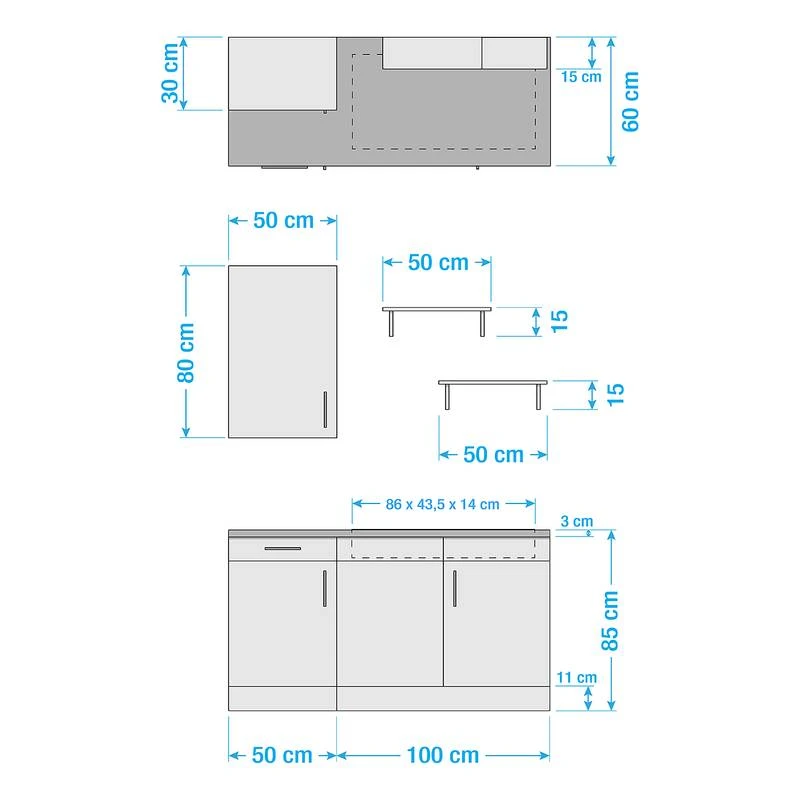 Cuisine équipée Lillehammer II – Image 3