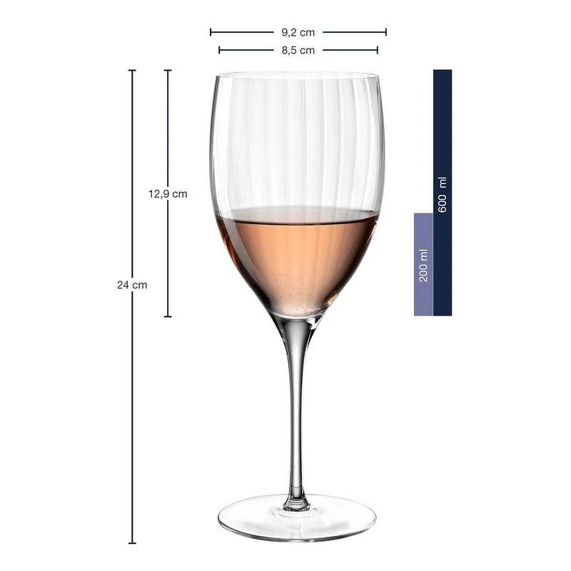 Leonardo Verres à Vin Rouge Poesia (lot De 6) – Image 5