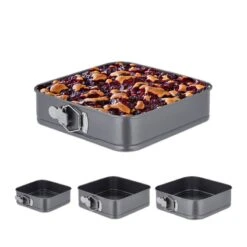 Lot De 4 Moules Carrés