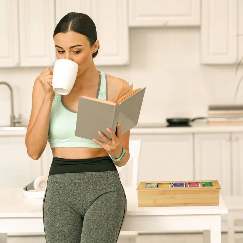 Boîte à Thé Bambou 5 Compartiments – Image 4