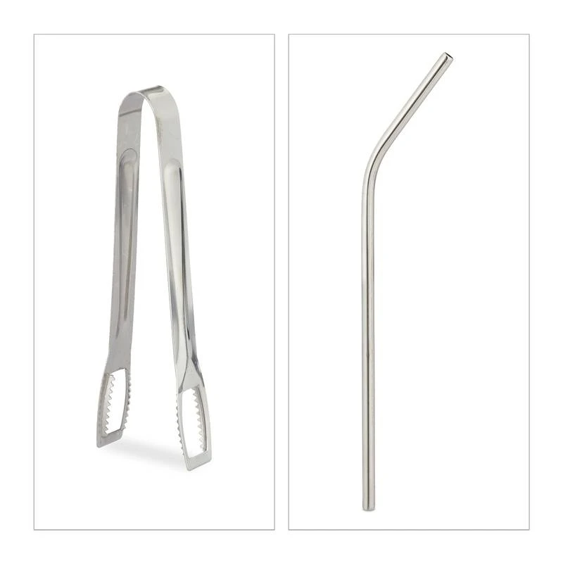 4 Jarres Avec Paille Et Couvercle – Image 6