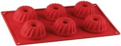 Moule Silicone 6 Mini Kougelhopfs
