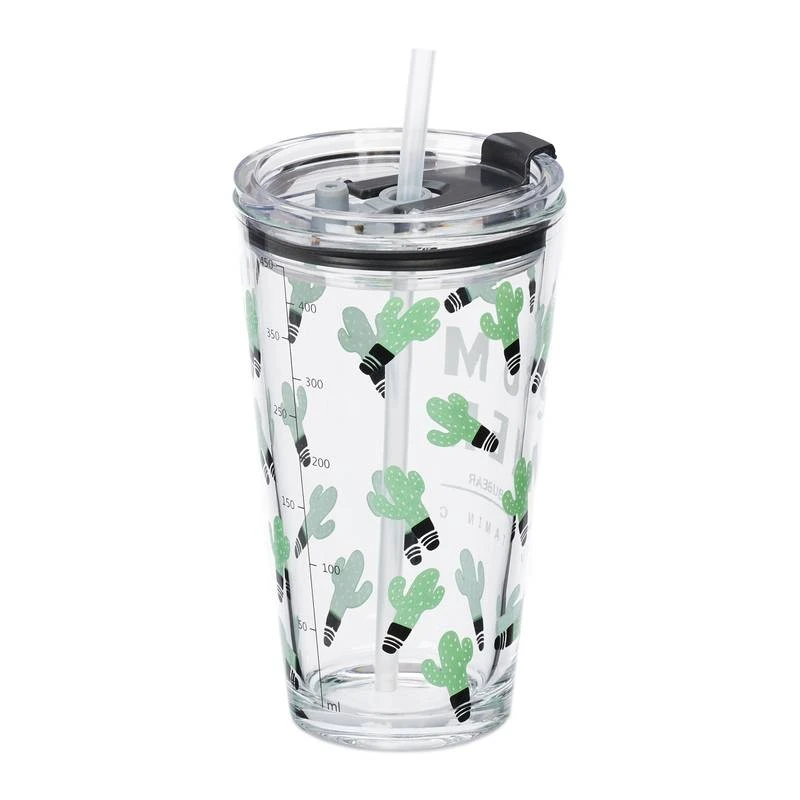 Lot De 4 Gobelets à Motif Cactus – Image 5