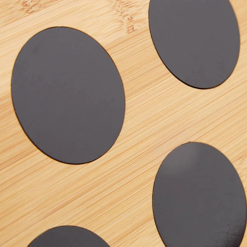 Étagère à épices Bambou 6 Pots Inox – Image 7