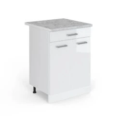 Meuble Bas R-Line Avec Plan De Travail