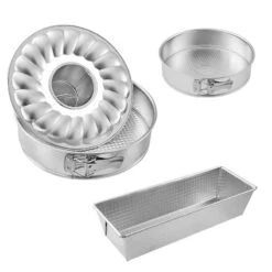 Moules à Gâteaux X3 Silver