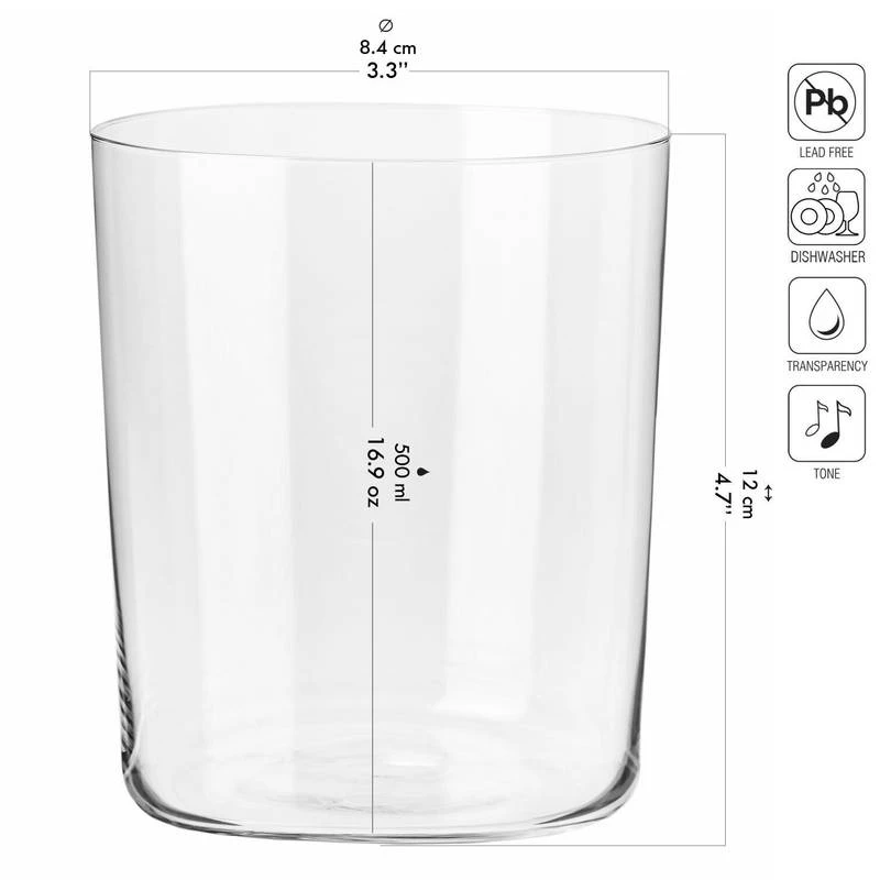 Krosno Mixology Grands Verres à Boire – Image 8