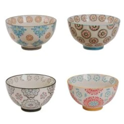 Coffret De 4 Coupelles Bohème