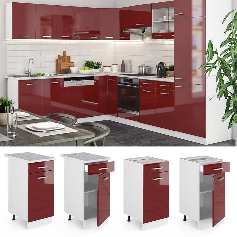 Meuble Bas R-Line 40cm, Plan De Travail – Image 2