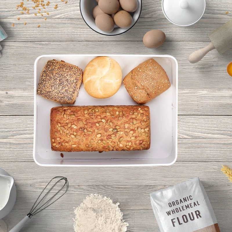 Boîte à Pain Couvercle Bambou – Image 4