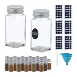 Lot De 36 Pots à épices