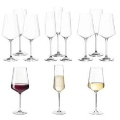 Leonardo Lot De 12 Verres Ă Vin Et Champagne