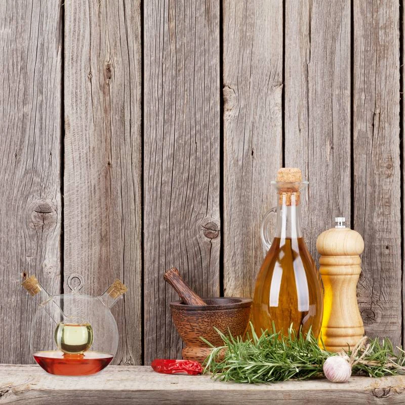 2x Bouteilles Huile Et Vinaigre 2 En 1 – Image 4