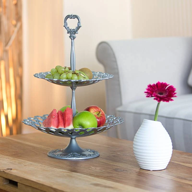 Serviteur à Gâteaux Présentoir Lot De 3 – Image 8