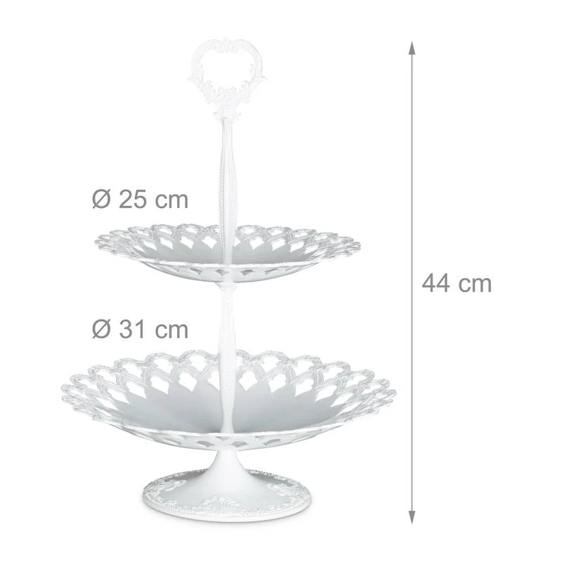 Serviteur à Gâteaux Présentoir Lot De 3 – Image 6