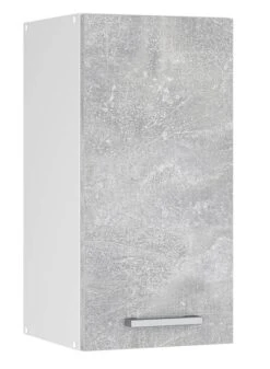 Meuble Haut R-Line 30cm Béton/blanc