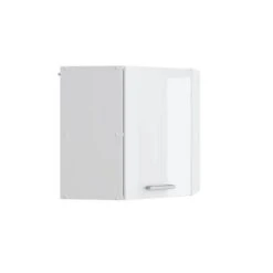 Meuble Haut D'angle R-Line 57cm Blanc